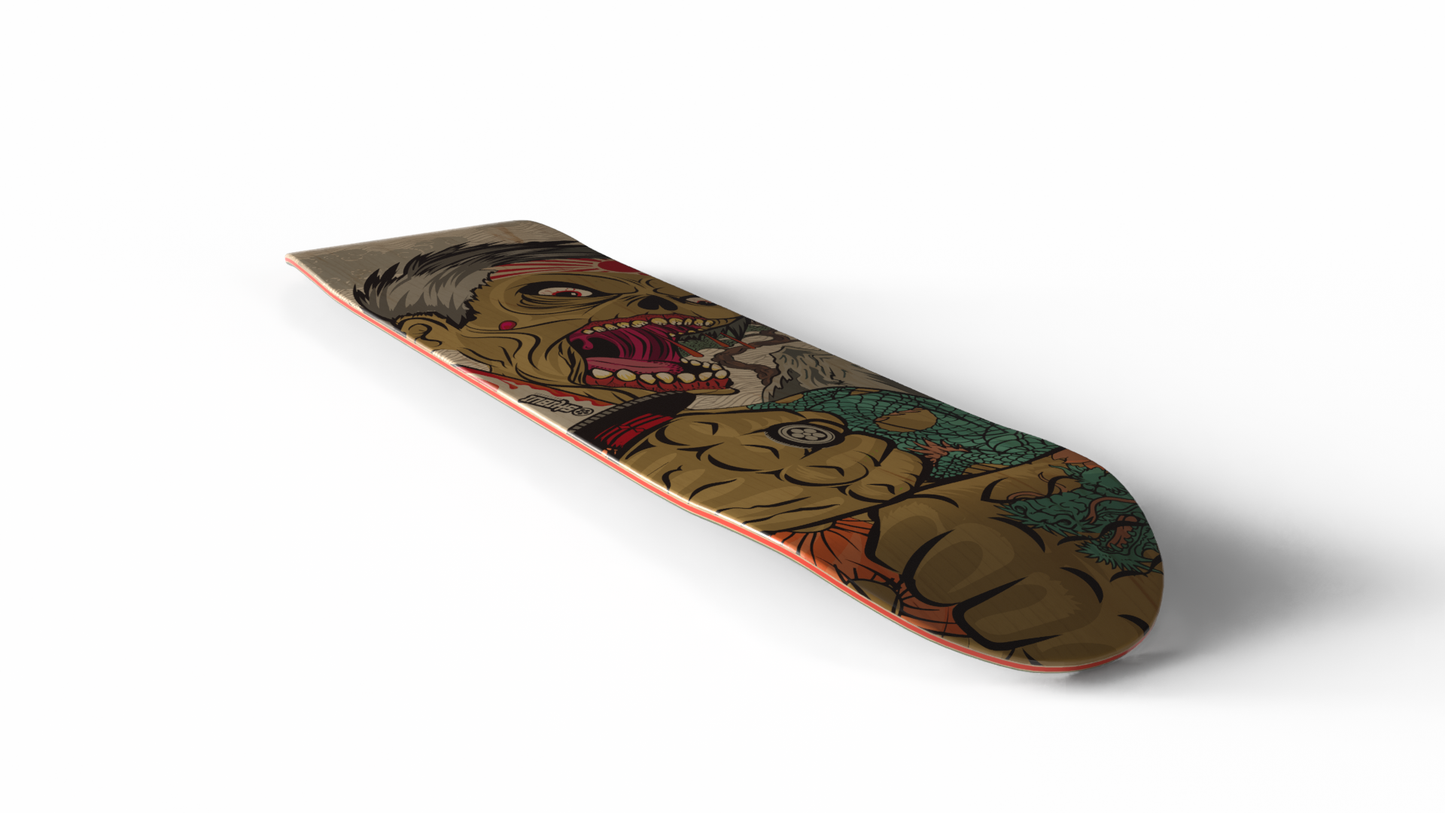 Undead Yakuza skateboard deck