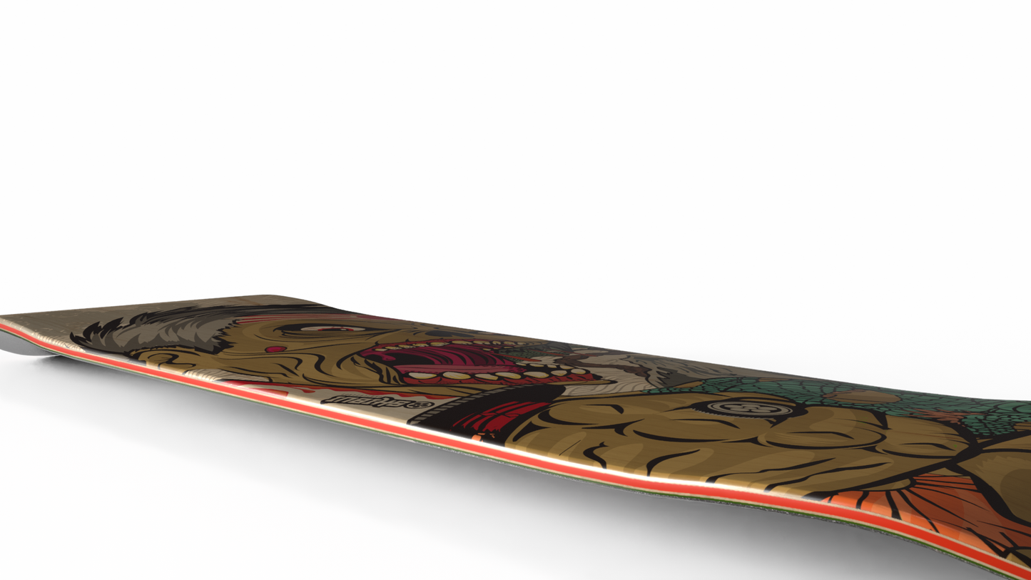 Undead Yakuza skateboard deck