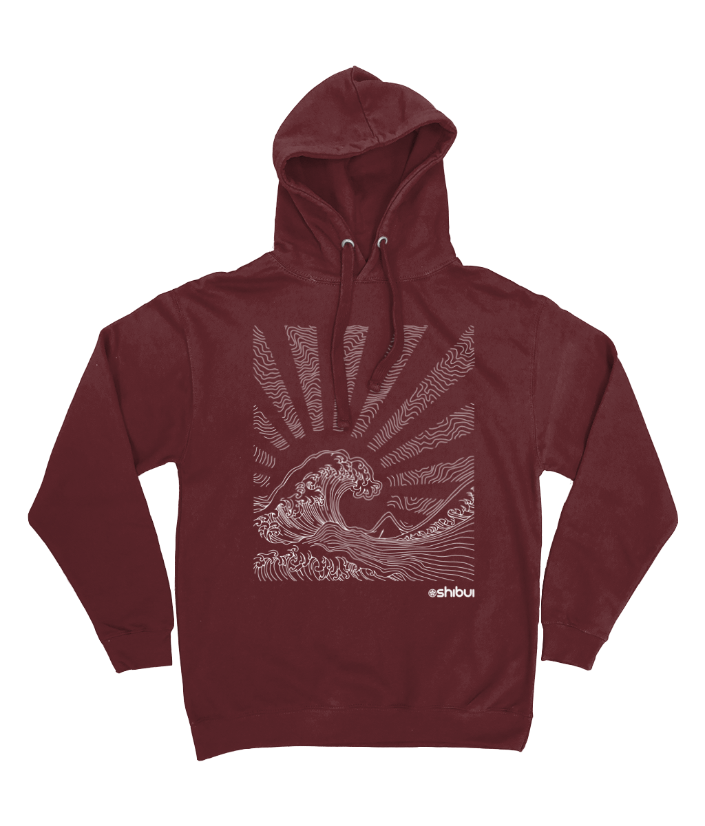 Shibui Great Wave Sunset Hoodie