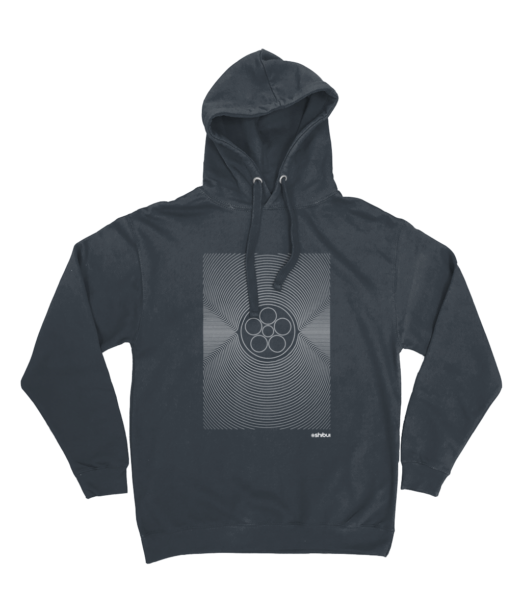 Shibui Curved Geometry Hoodie