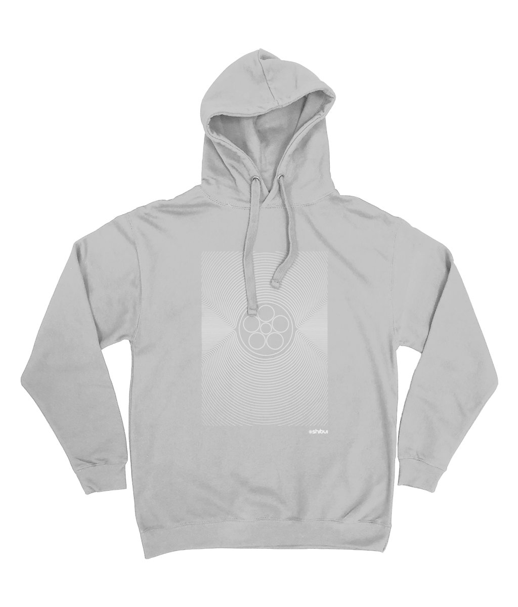 Shibui Curved Geometry Hoodie
