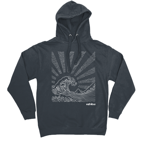 Shibui Great Wave Sunset Hoodie