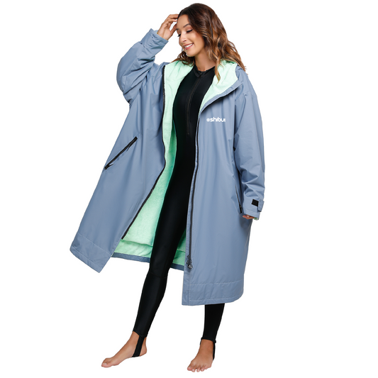 Shibui Waterproof Dry Changing Robe Light Blue
