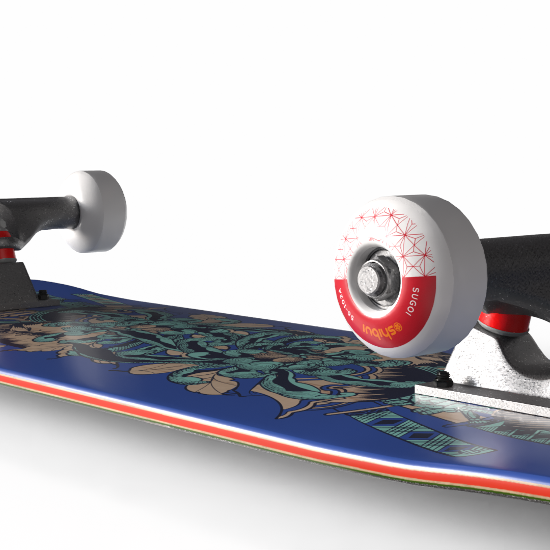 Izanami Blue Complete Skateboard