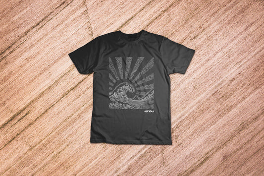 Limited Black Edition Great Wave T-Shirt