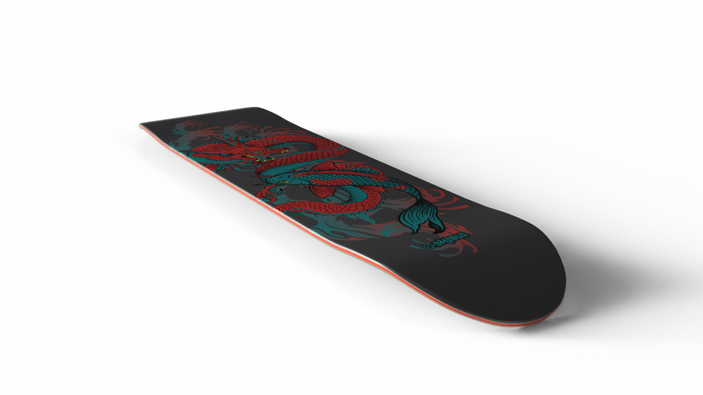 SHIBUI RYU & KOI SKATEBOARD DECK