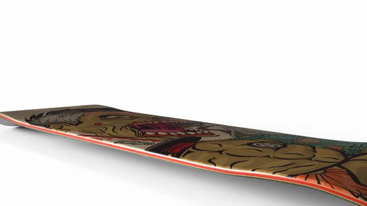 Undead Yakuza skateboard deck