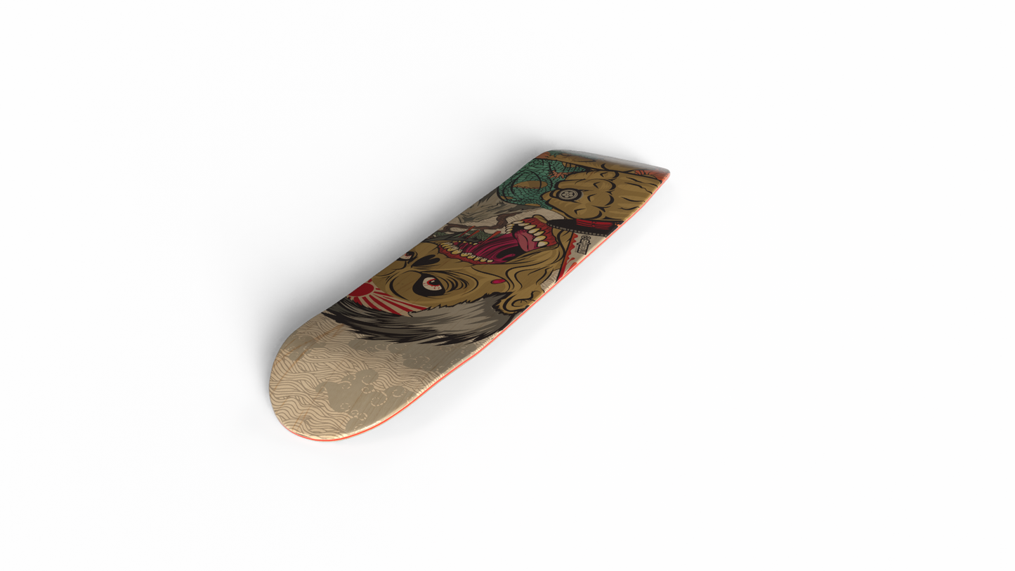 Undead Yakuza skateboard deck