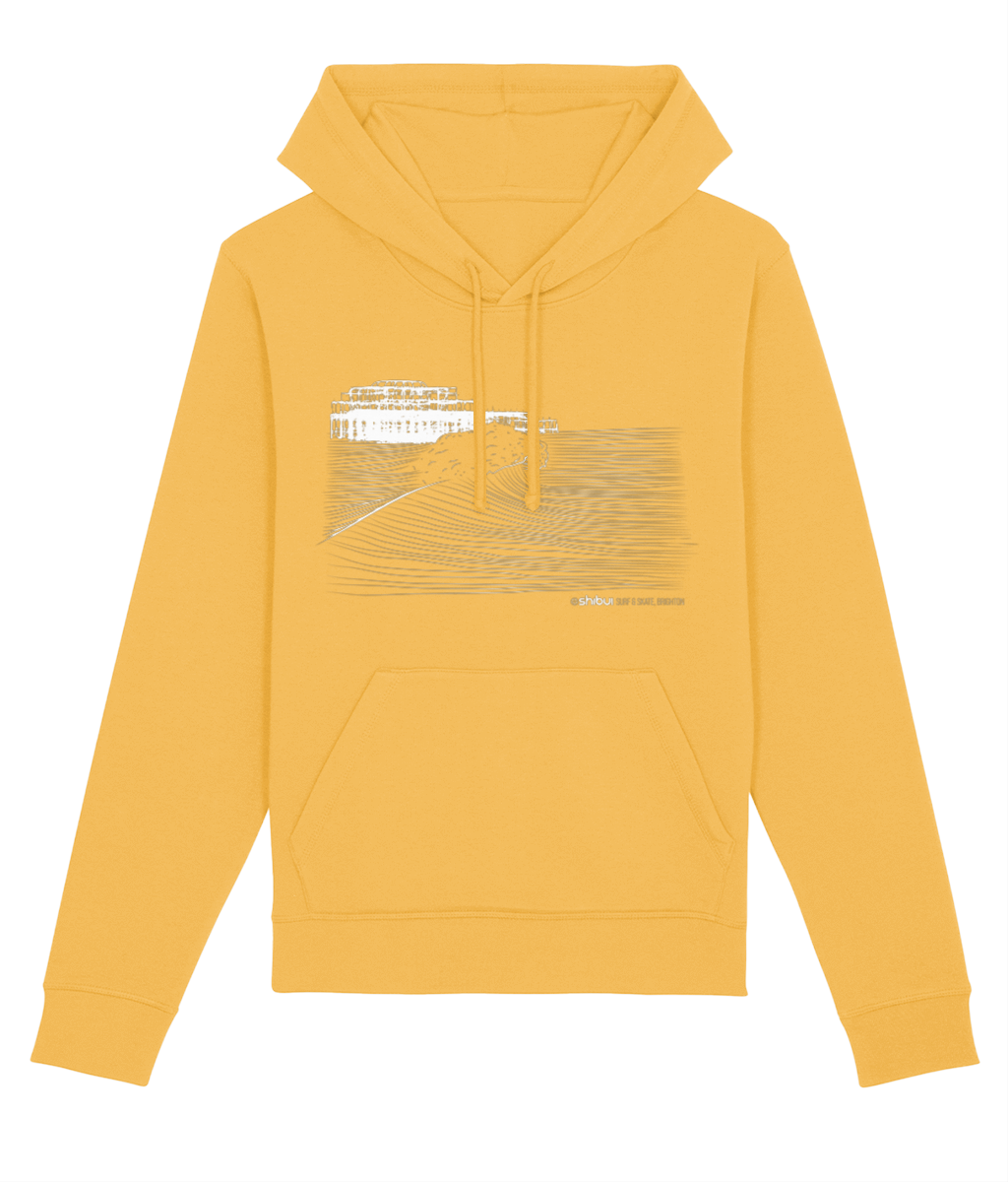 Shibui Wave Pier Hoodie Yellow