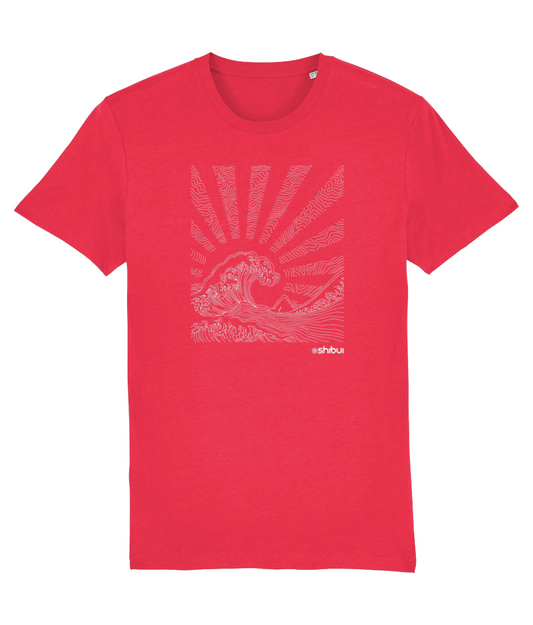 Stanley / Stella Creator Iconic Unisex T-Shirt - STTU755 [imprinted] Great Wave and Sunrise