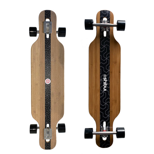 Wagara Drop Through Longboard Deck 40"