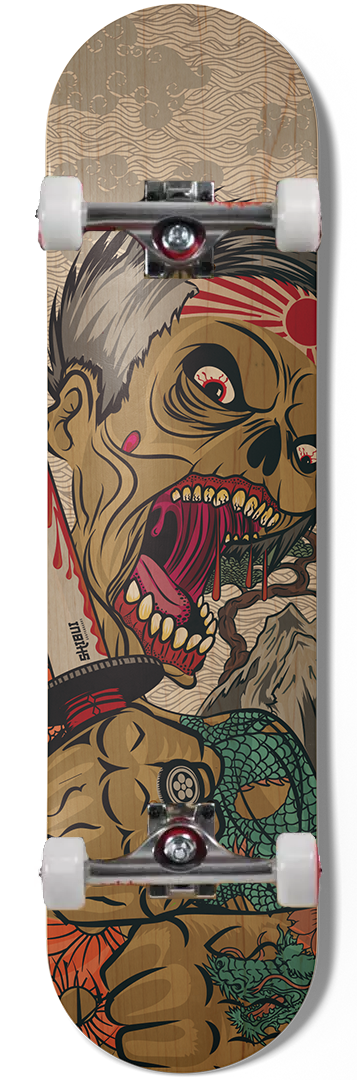 2023 Shibui Zombie Yakuza Complete Skateboard