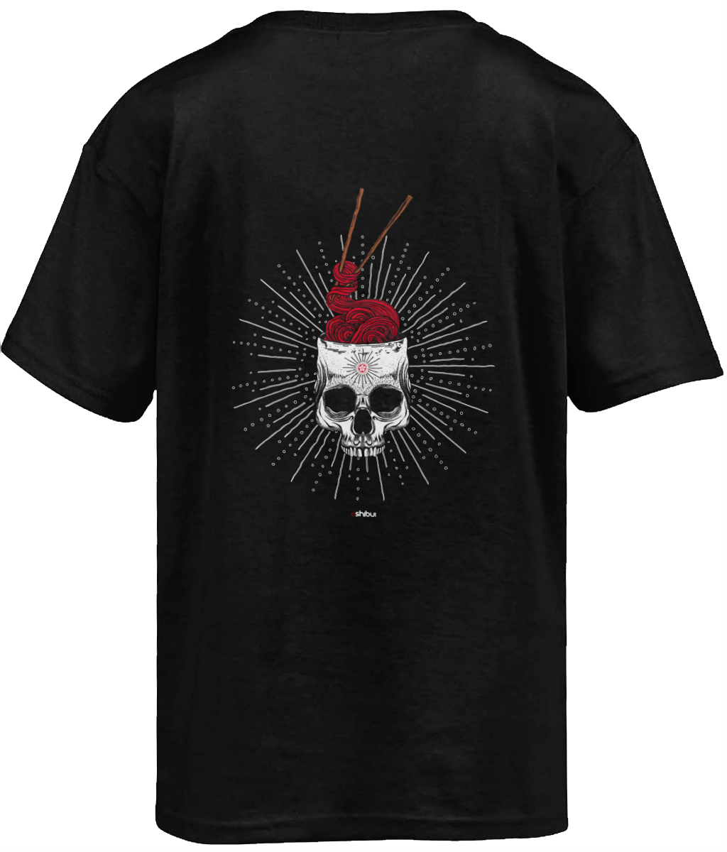 Yucky Soba Skull Kids Softstyle® Ringspun T-Shirt