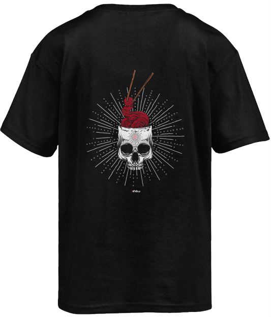 Yucky Soba Skull Kids Softstyle® Ringspun T-Shirt