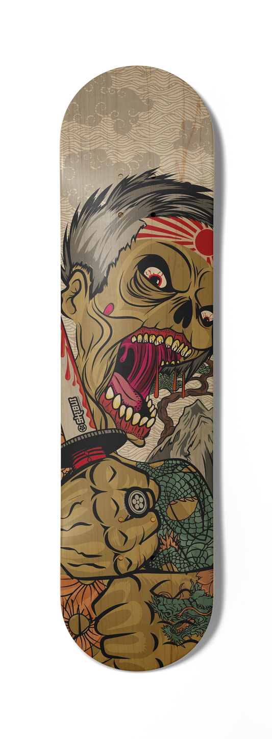 Undead Yakuza skate deck