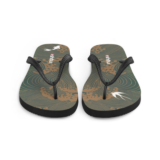 Shibui Flip Flops - Japanese Wave
